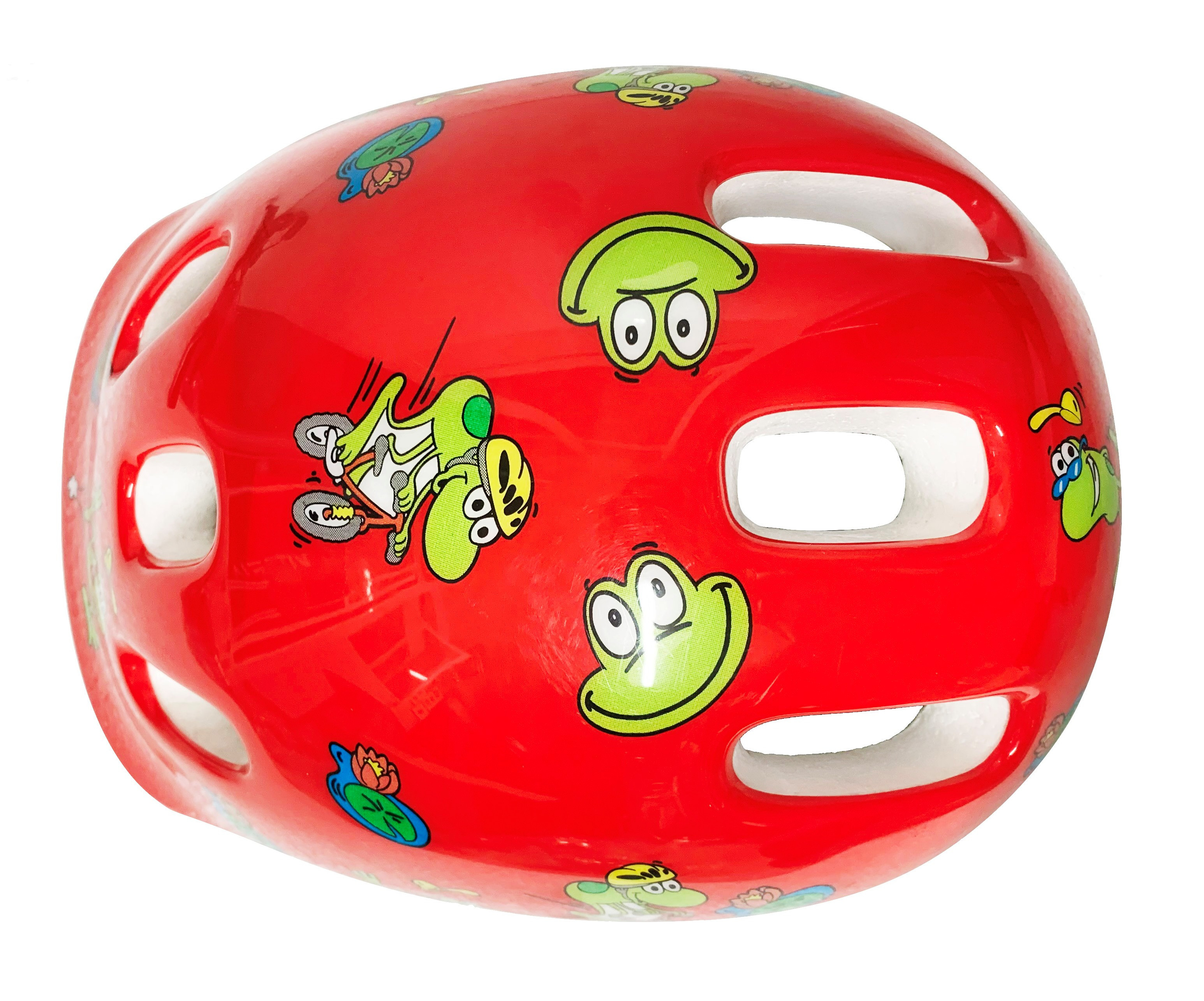 Casco De Bicicleta Para Niños 3 a 8 Años Rojo